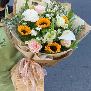 Bó hướng dương mix - L500