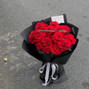Bó hồng đỏ ecuador - L500