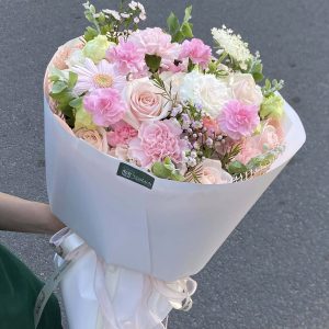Bó trong tone hồng - L500
